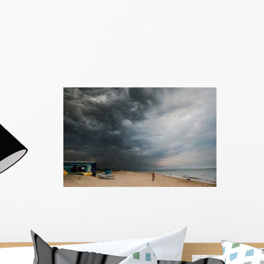 Storm Begins Wall Decal