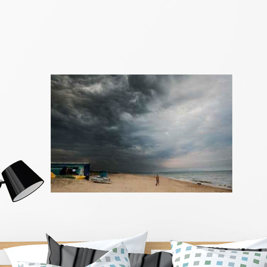 Storm Begins Wall Decal