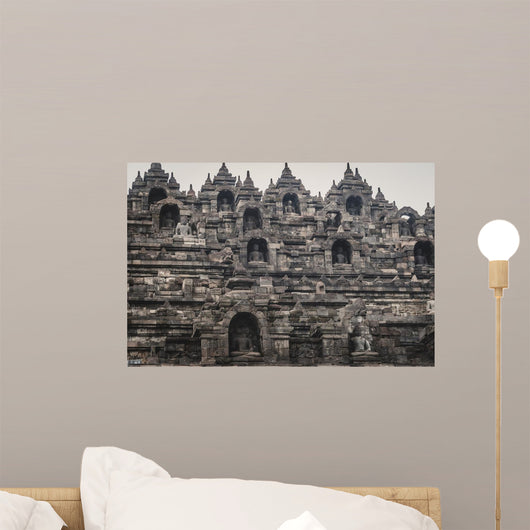 Heritage Buddhist Temple Indonesia Wall Decal