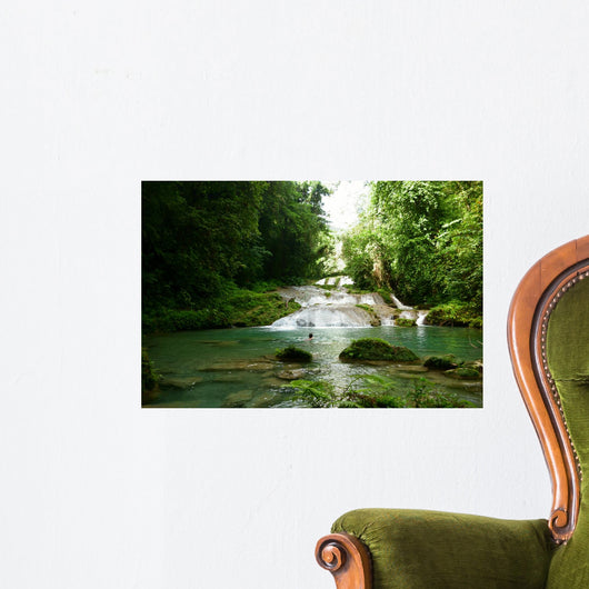 Reach Falls Jamaican Waterfalls Wall Decal