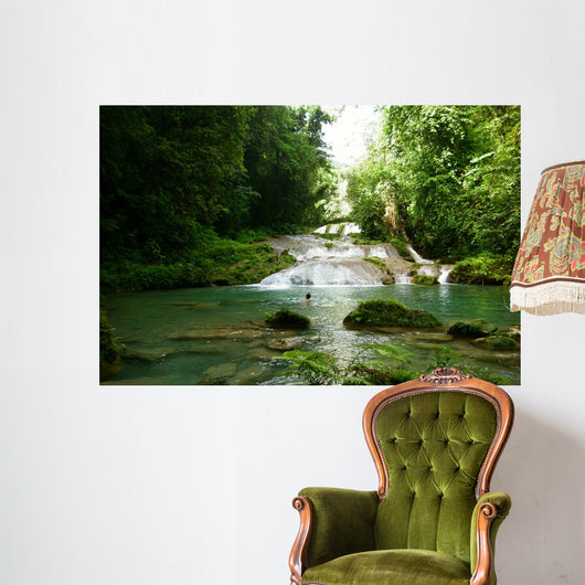 Reach Falls Jamaican Waterfalls Wall Decal