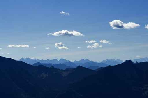 Bavarian Mountains Wall Decal Design 2