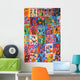 Colorful Mexican Quilt Wall Decal