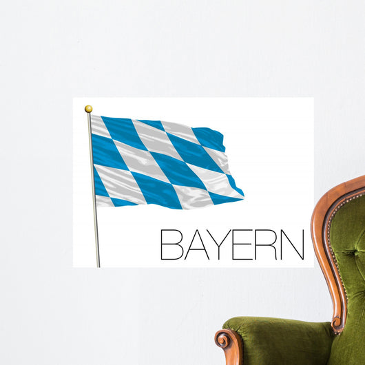 Bavaria Flag Wall Decal