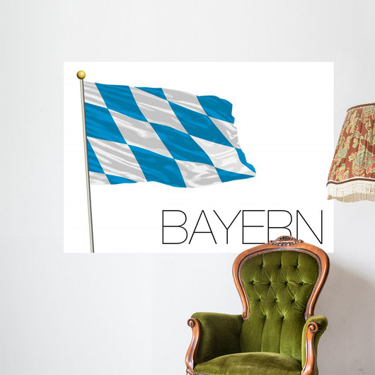 Bavaria Flag Wall Decal