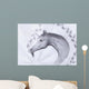 Draw Unicorn and Beautiful Wall Decal