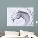 Draw Unicorn and Beautiful Wall Decal