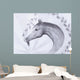 Draw Unicorn and Beautiful Wall Decal