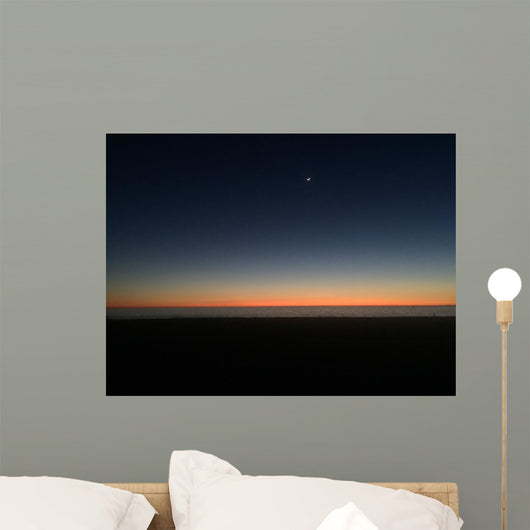 Night Beach Wall Decal