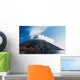 Approach to Volcanic Island Wall Decal