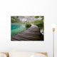 Turquoise Water with Fish Wall Decal
