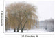 Willows Winter Wall Decal