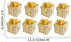 Eight Beautiful Golden Gifts Wall Decal