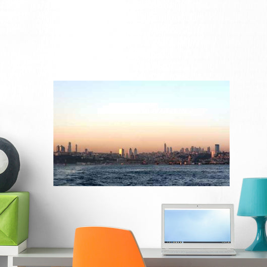 Istanbul Cityscape Wall Decal