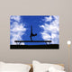 Gymnastic Silhouette Wall Mural