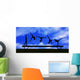 Gymnastic Silhouette Wall Decal Design 2