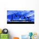 Gymnastic Silhouette Wall Decal Design 2