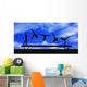 Gymnastic Silhouette Wall Decal Design 2