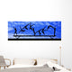 Gymnastic Silhouette Wall Decal Design 1