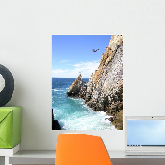 Cliff Diver Acapulco Wall Decal