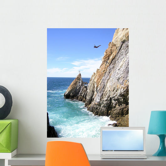Cliff Diver Acapulco Wall Decal