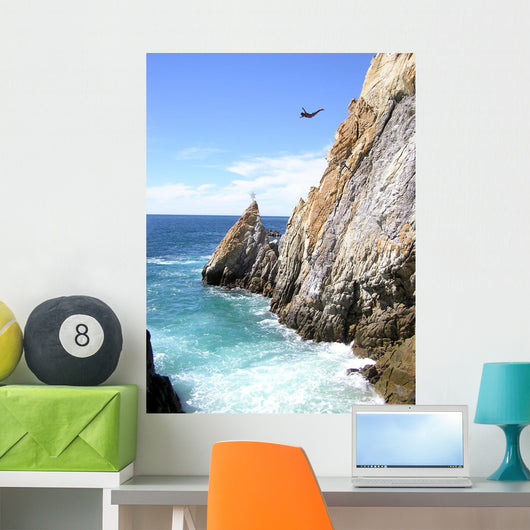 Cliff Diver Acapulco Wall Decal