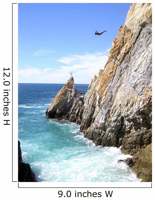 Cliff Diver Acapulco Wall Decal