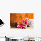 Par Candles with Towel Wall Decal