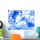 Blue Sky with White Wall Decal