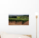 Vineyard Covered Hillside Wall Decal