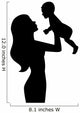 Mother Holding Baby Hands Wall Decal