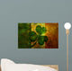 Ireland Flag with Shamrock Wall Decal