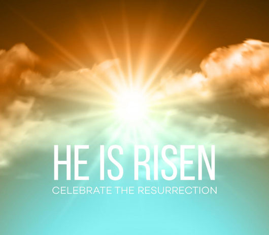 He Is Risen Easter Wall Decal