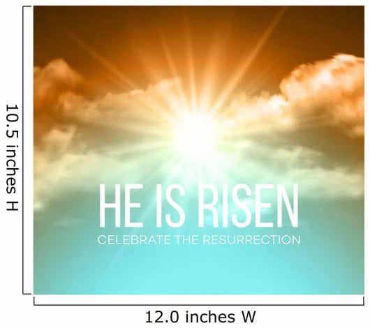 He Is Risen Easter Wall Decal