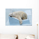 Sleepy Polar Bear Wall Decal