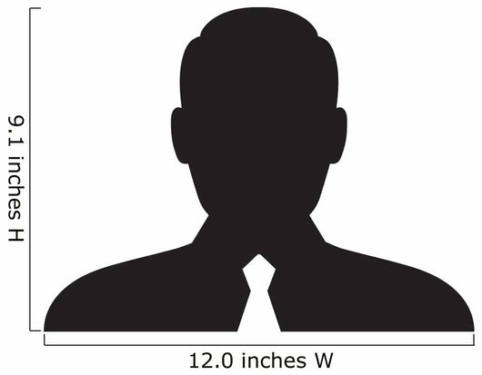 Man Silhouette Businessman Wall Decal