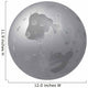 Moon Sphere Illustration High Wall Decal