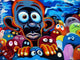 Graffiti Barcelona Wall Decal