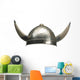 Horned Viking Helmet Wall Decal
