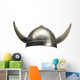 Horned Viking Helmet Wall Decal