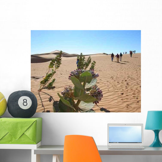 Walking Desert Wall Decal