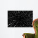 Stars Space Warp Wall Decal