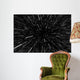 Stars Space Warp Wall Decal