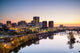 Downtown Richmond Virginia Skyline Wall Decal