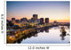 Downtown Richmond Virginia Skyline Wall Decal