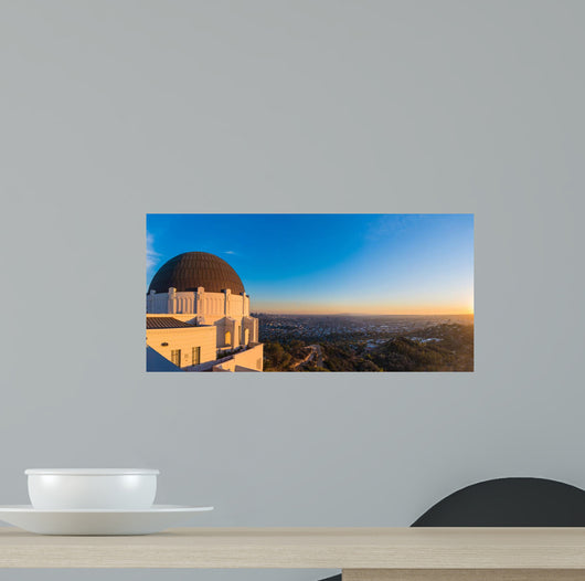 Panoramic Los Angeles Downtown Wall Decal