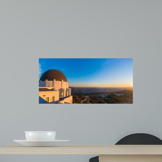 Panoramic Los Angeles Downtown Wall Decal