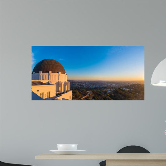 Panoramic Los Angeles Downtown Wall Decal