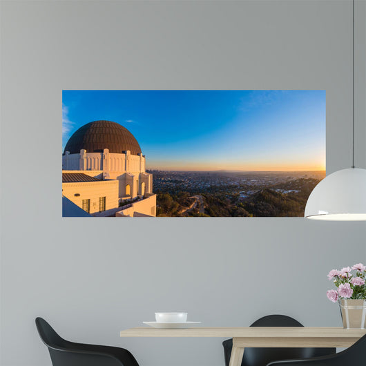 Panoramic Los Angeles Downtown Wall Decal
