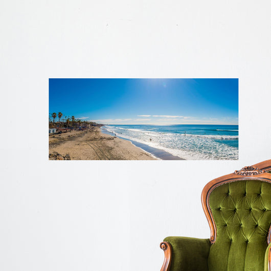 Panoramic Coastline San Diego Wall Decal